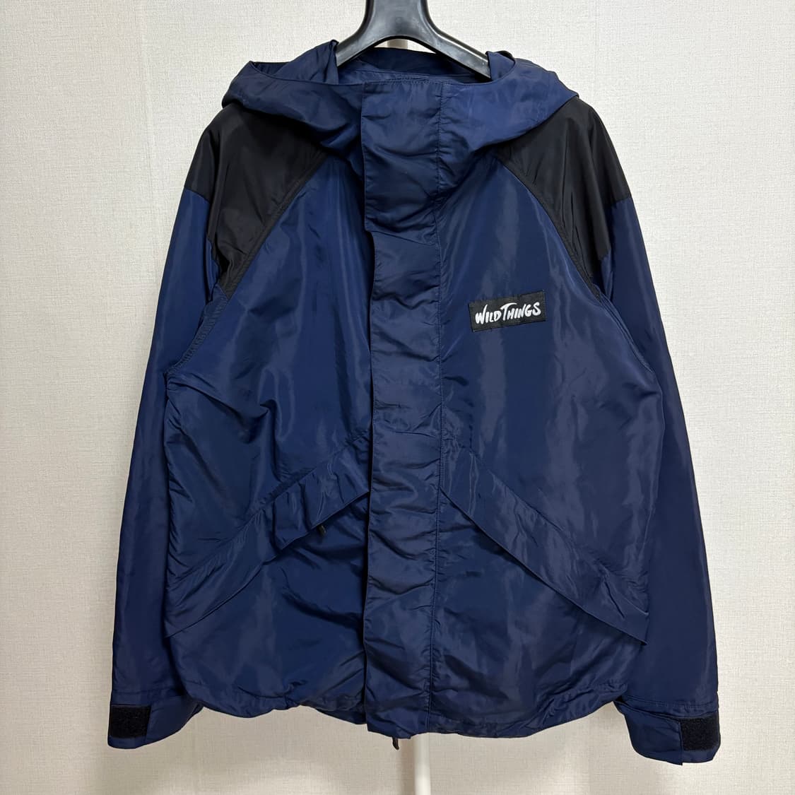 와일드띵스 X 타케오 키쿠치 나일론 데날리 윈드브레이커 / 네이비, L 상품이미지1