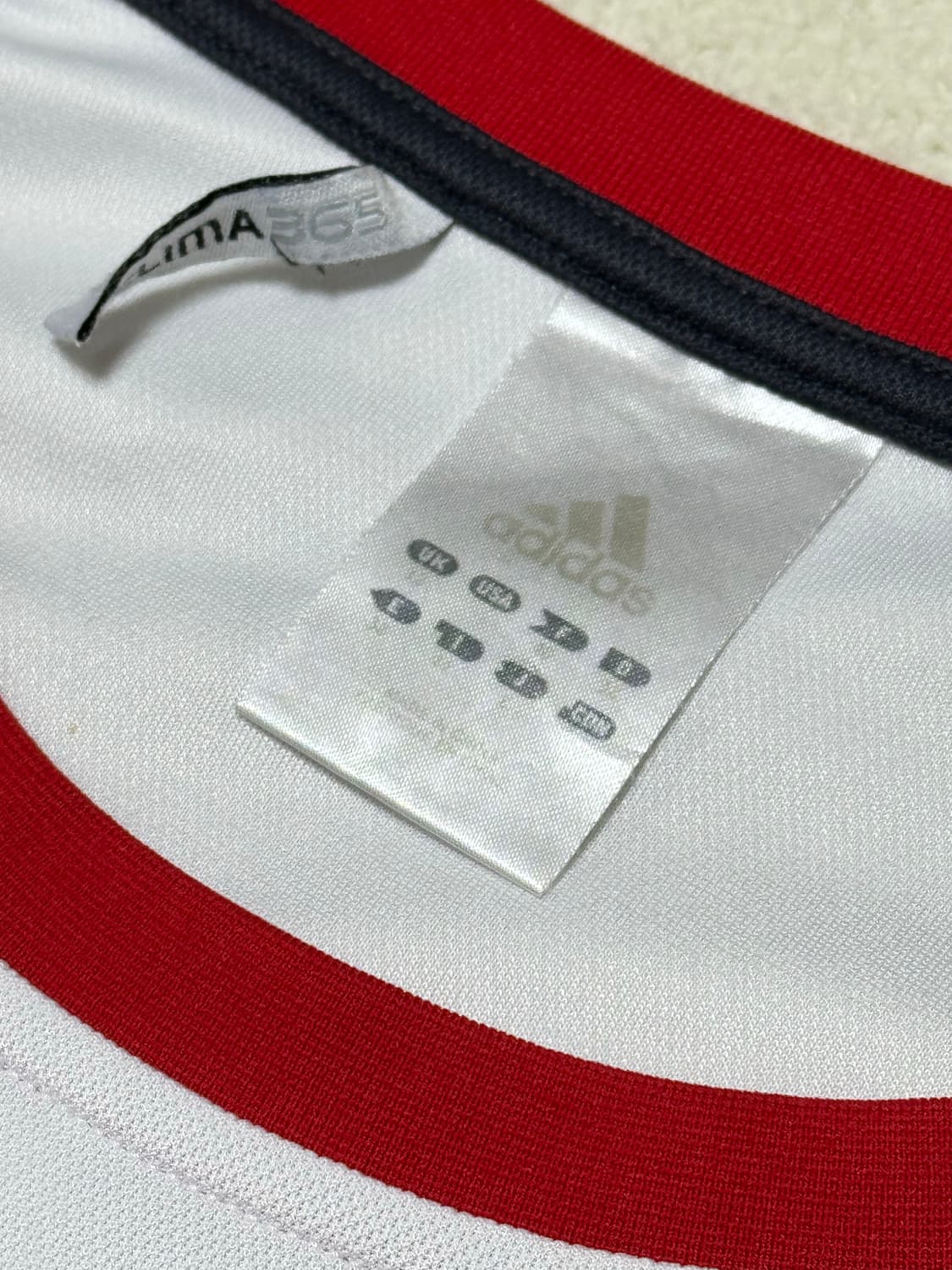 아디다스 일본 차콜 화이트 나그랑 긴팔 상품이미지5