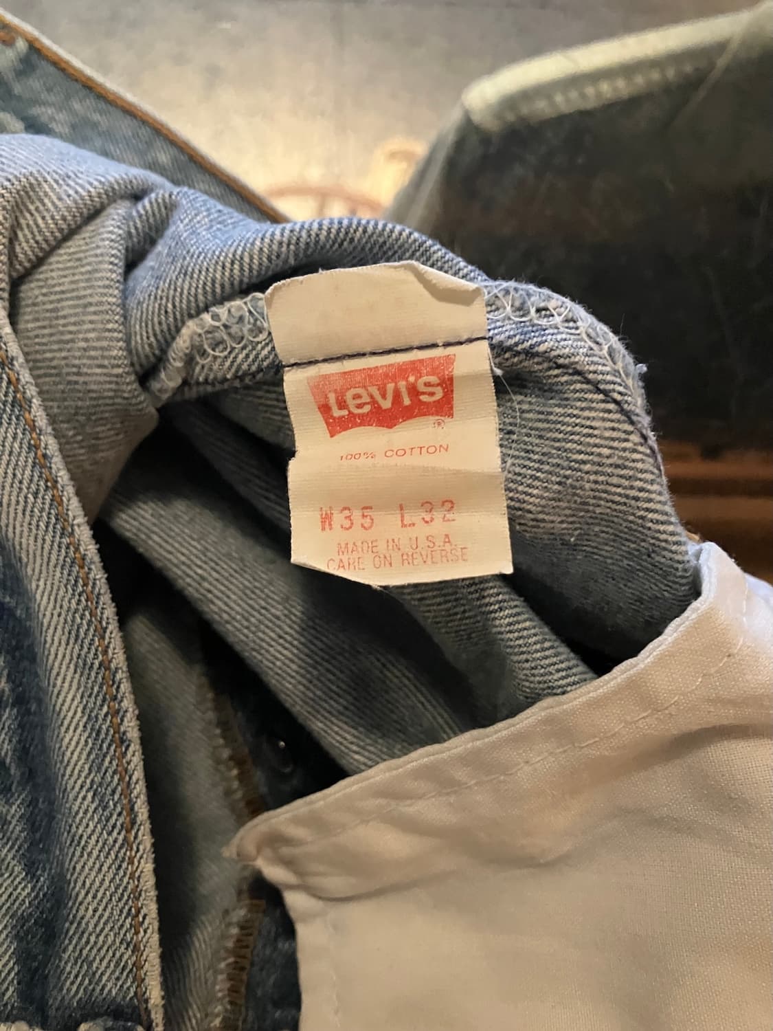 90s USA 빈티지 리바이스 501xx 데님 팬츠 상품이미지9