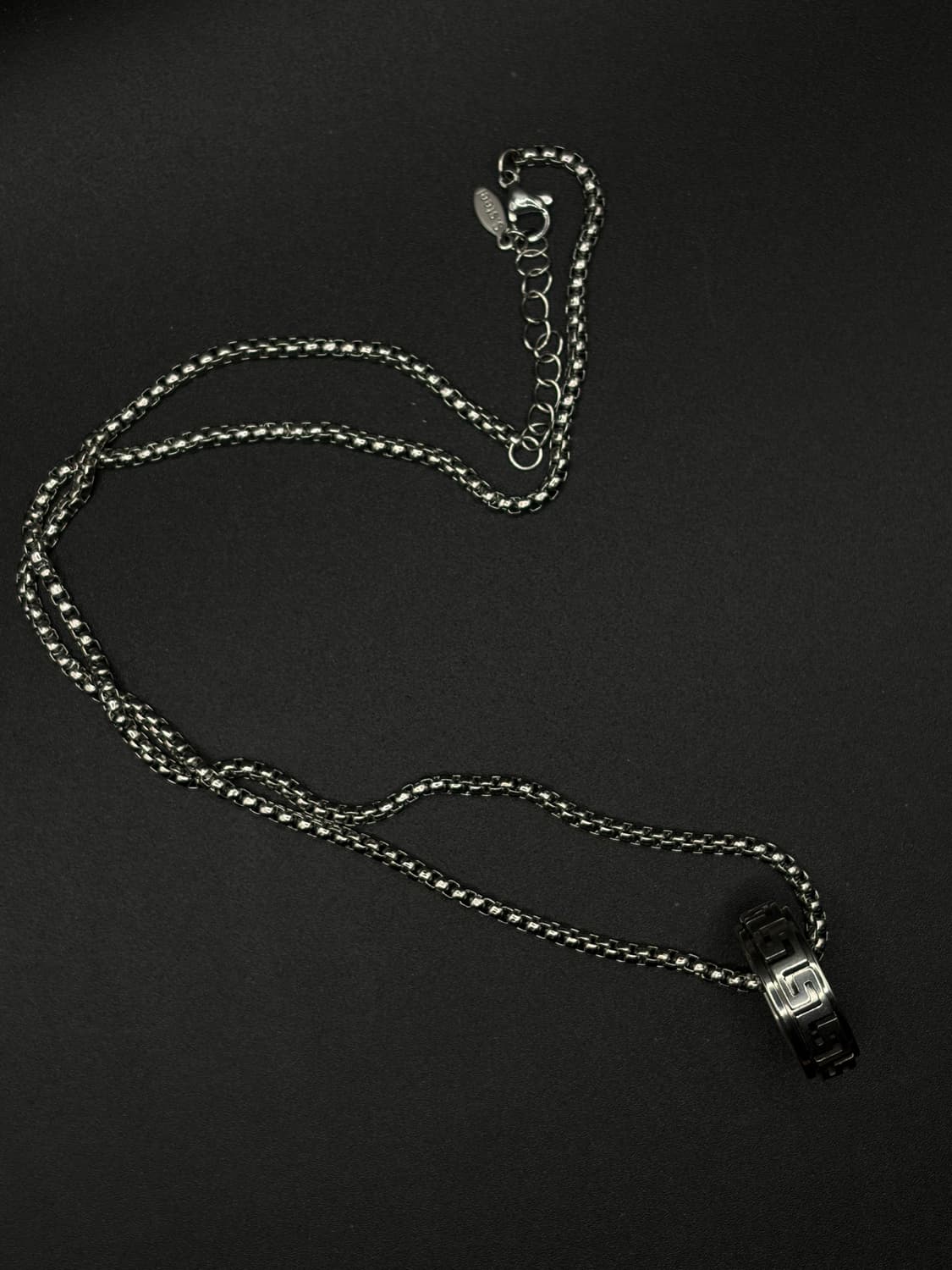 그레이블러밧 실버 목걸이 겸 반지 가능 무신사 걍새거 상품이미지2