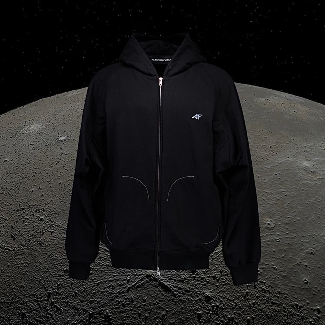 1회착 우체국 택포가격 얼터드퓨처 후드집업 MUF GPZHD02 블랙 2 상품이미지2