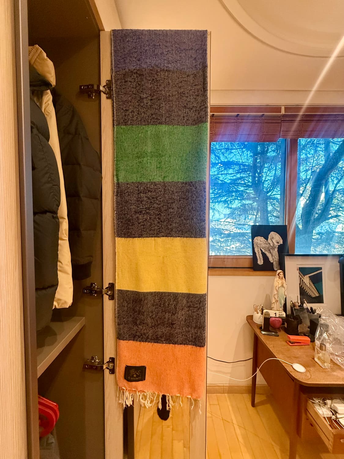 IL BISONTE 일비종떼 목도리 판매 상품이미지4