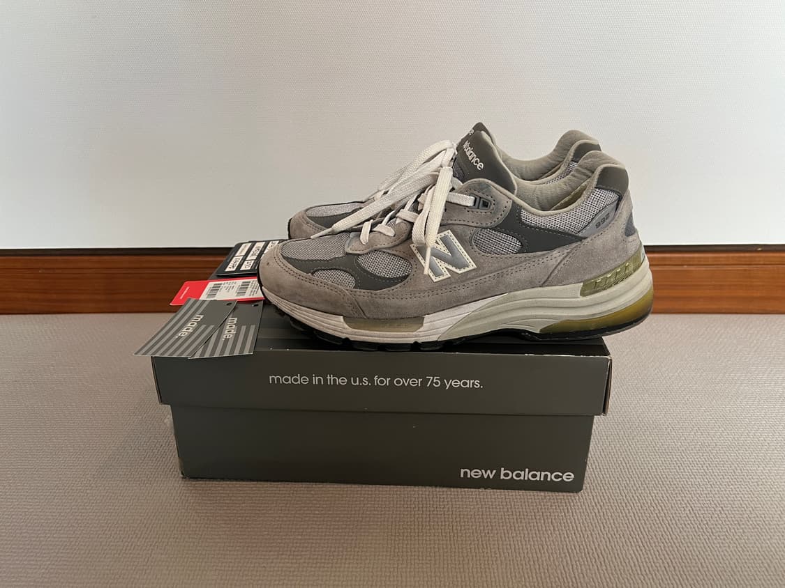 [2020.04.13. 공홈 구매] 뉴발란스 코리아 992 그레이 270 상품이미지5