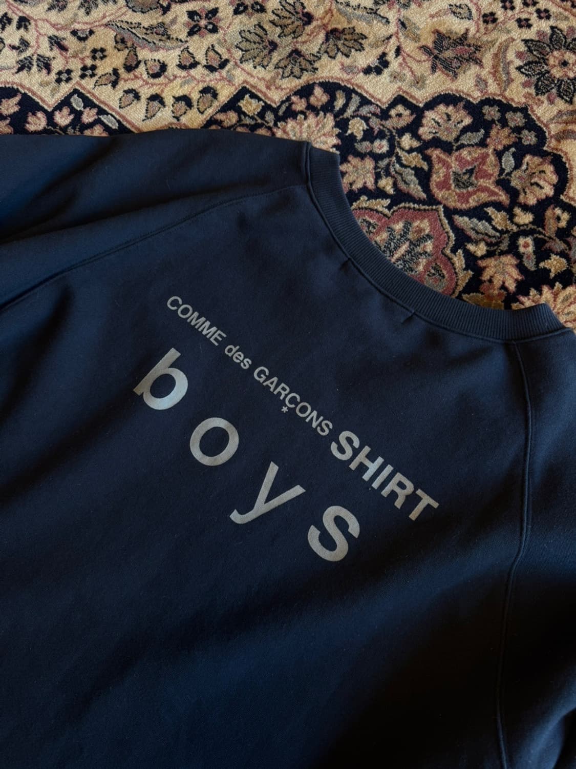 꼼데가르송 셔츠 보이 그래픽 맨투맨 원피스 55~66 상품이미지6