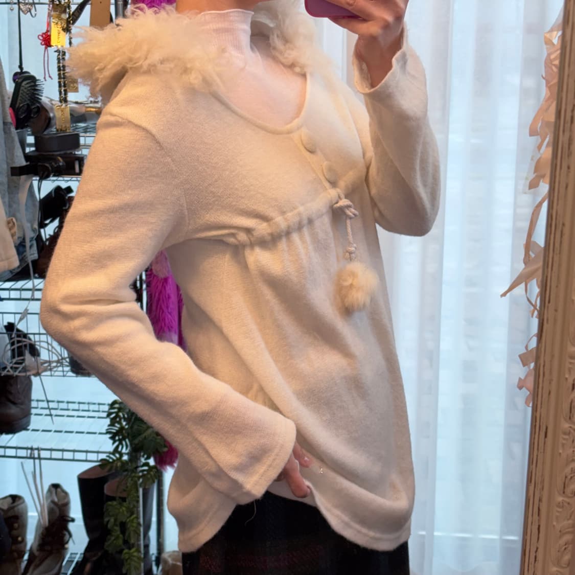 폼폼 후드니트 상품이미지4