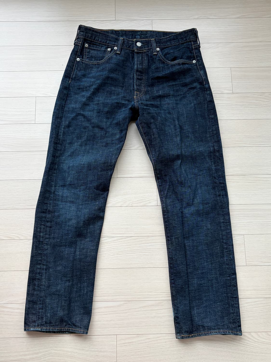 리바이스 501 오리지널 인디고 데님 30 (32x30) 상품이미지2