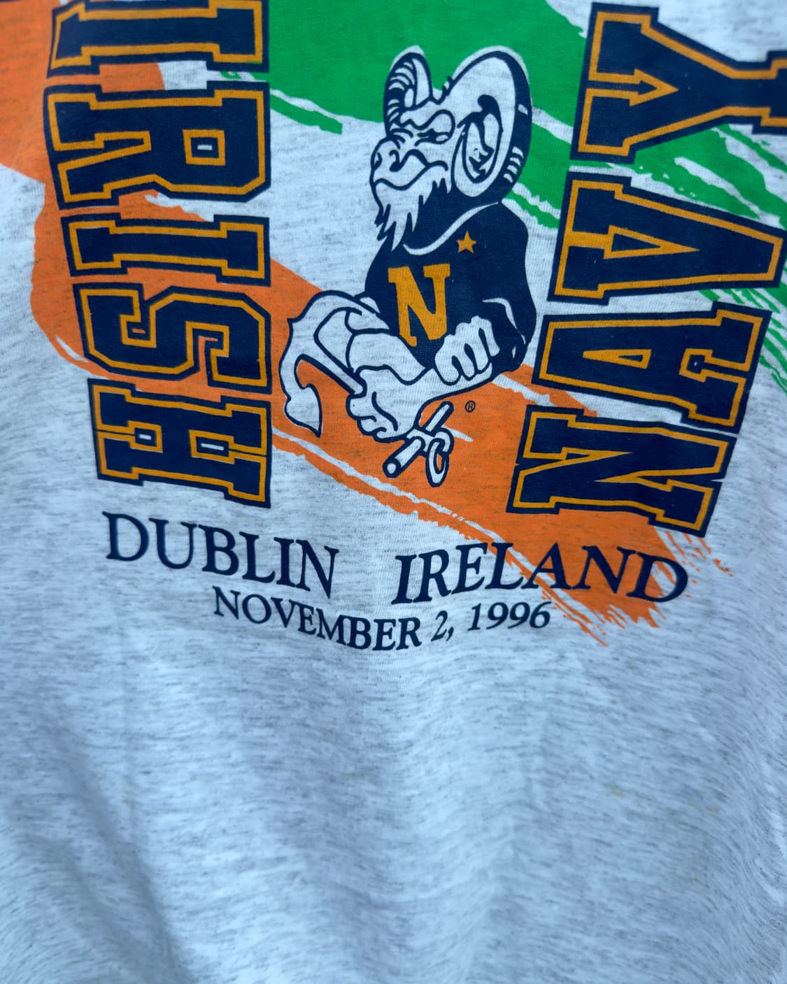 90s Made in USA Shamrock Classic 빈티지티 M 상품이미지3