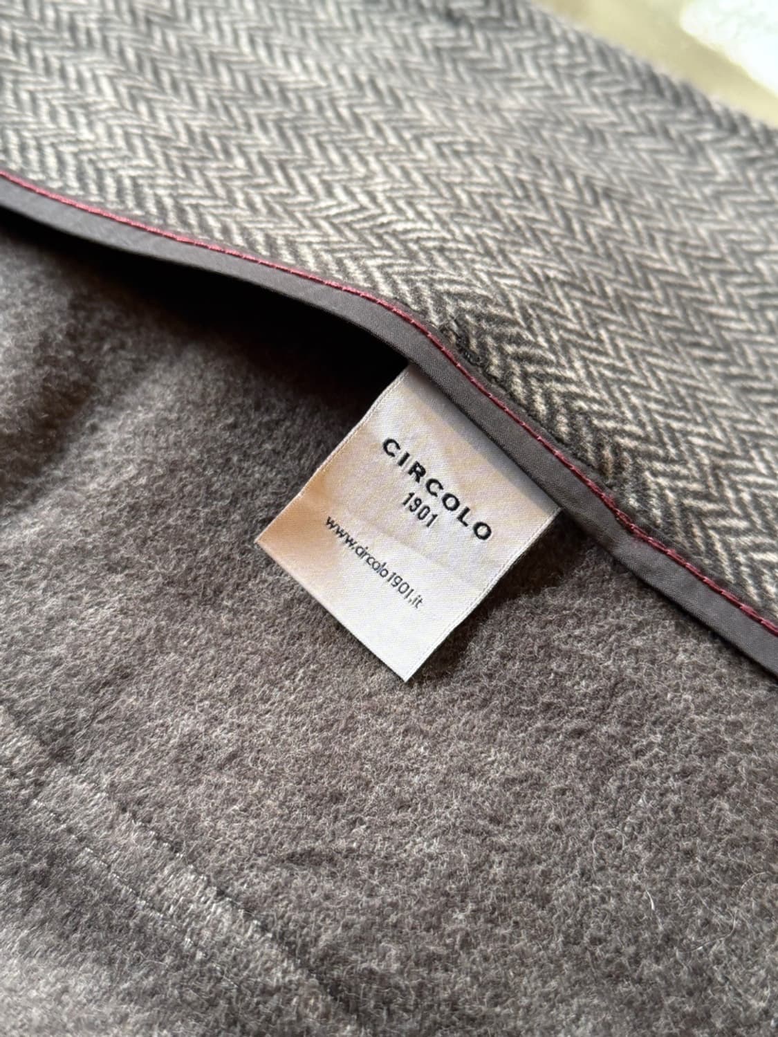 치르꼴로 저지 패브릭 테일러드 자켓 55~66 상품이미지9