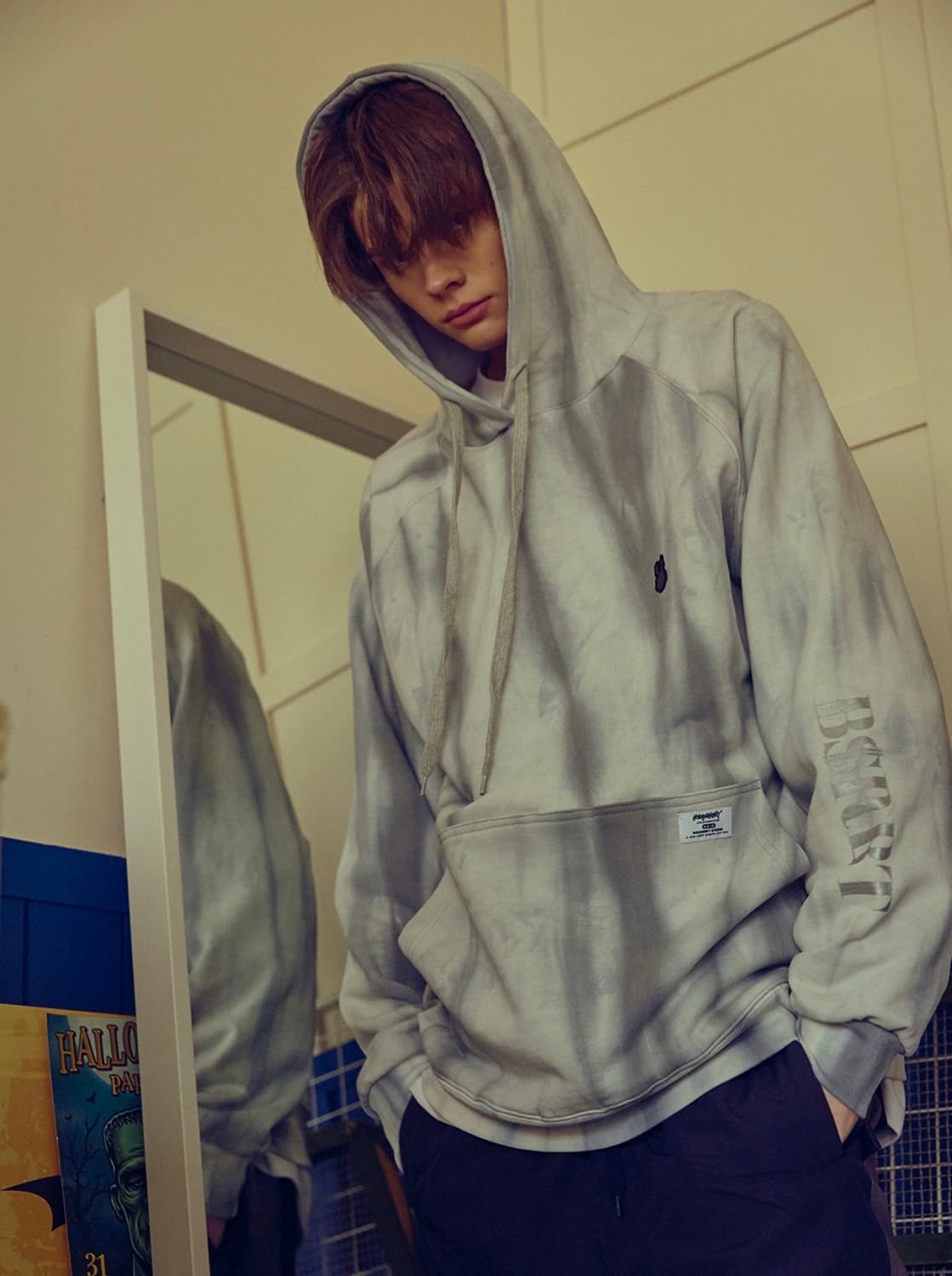 비에스래빗 타이다이 후드티 XL사이즈 상품이미지1