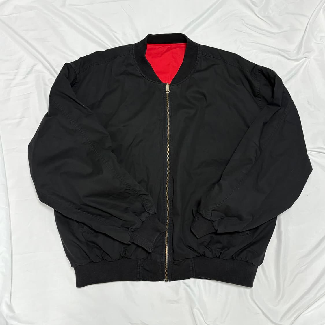 90s 말보로 리버시블 봄버 자켓 상품이미지5