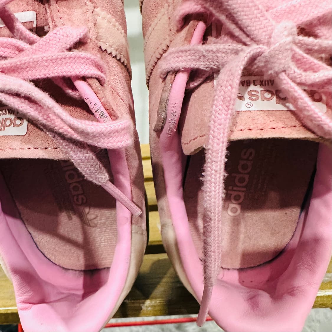235) 아디다스 운동화 여성 여자 신발 버뮤다 글로우 핑크 상품이미지8