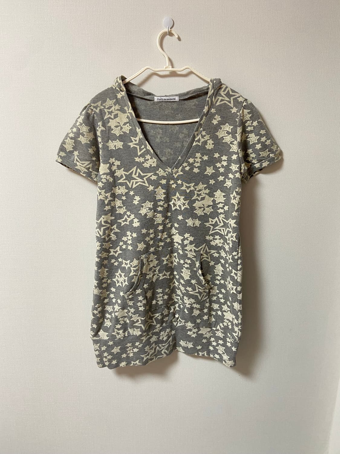 일본 빈티지 유넥 별도트 반팔 후드  상품이미지2