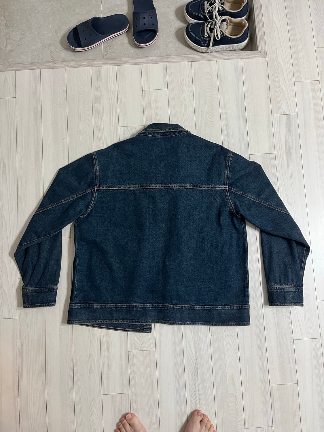 커스텀어클락 데님자켓 청자켓 L 상품이미지2