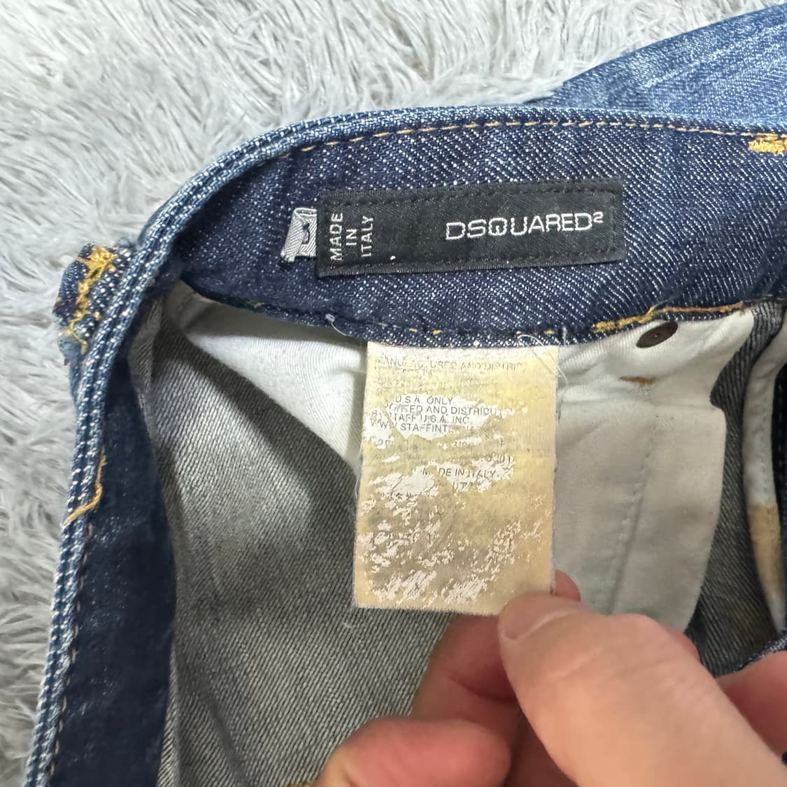 정품) 디스퀘어드 청바지 50사이즈 (32) 상품이미지5