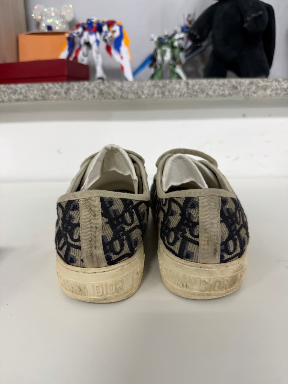 정품) 디올 오블리크 스니커즈 로우 36 상품이미지5