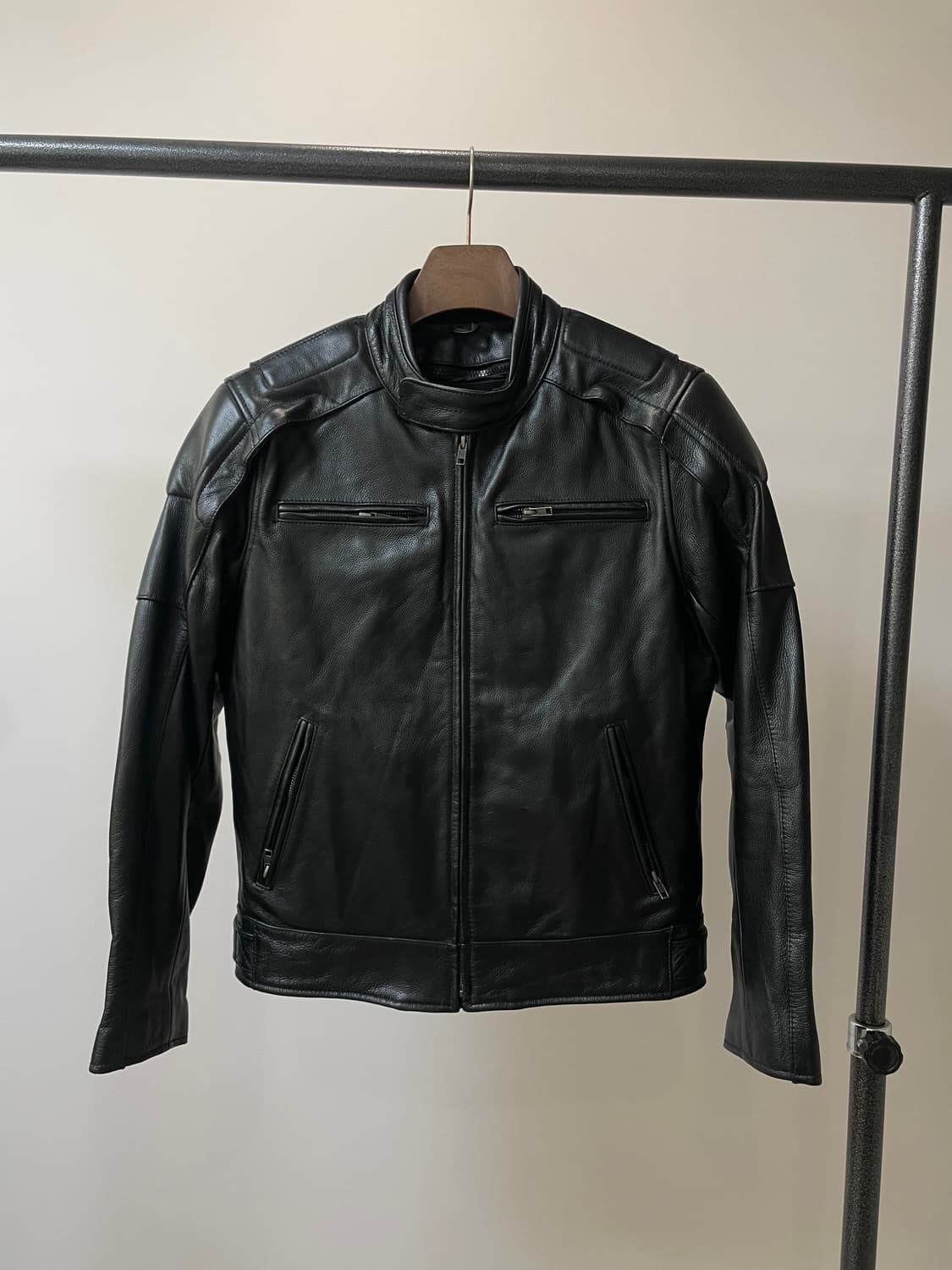 (M) 소가죽 라이더 자켓 상품이미지2