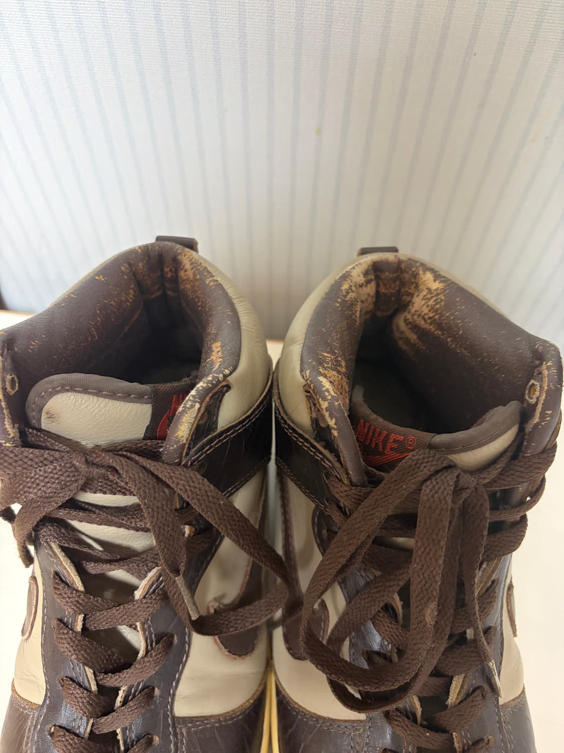 나이키 덩크하이 프리미엄 카키브라운 상품이미지8