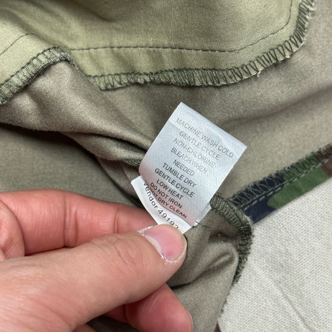 피오갓 og 팍선 카모 후드 아노락 S(100) 상품이미지9