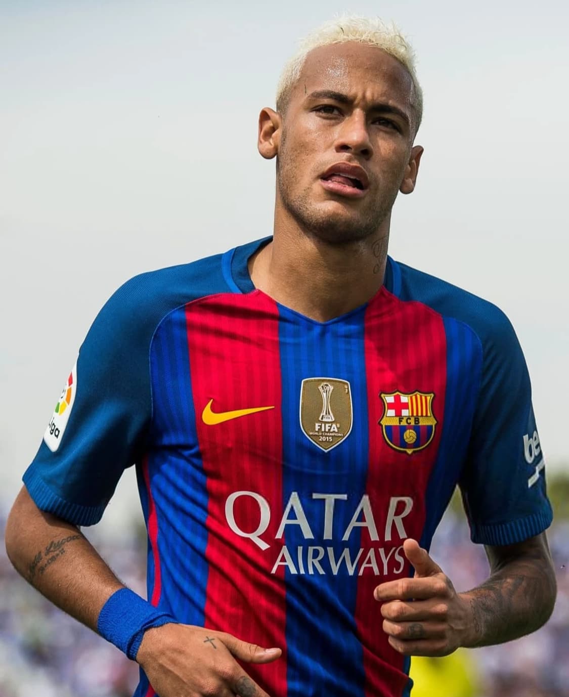 16-17 바르샤 네이마르 홈 유니폼 M 상품이미지8