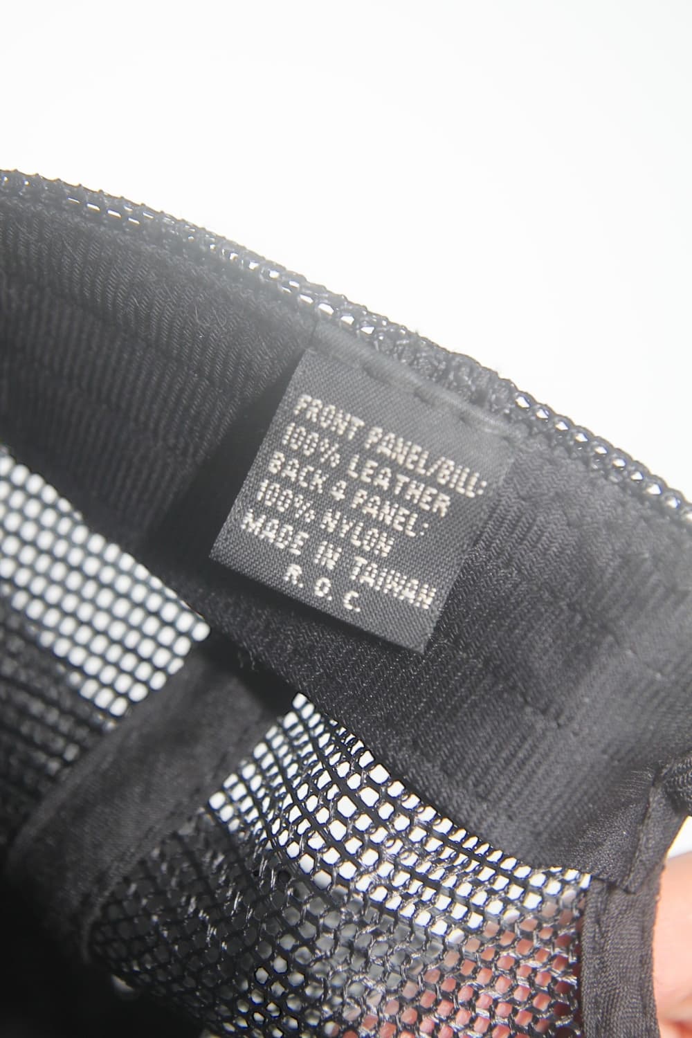 올드 스투시 아카이브 스컬 레더 매쉬 캡 상품이미지7