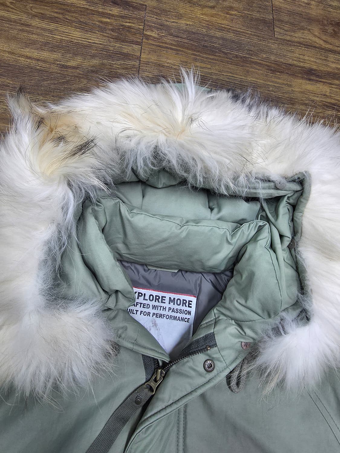 지프 폴라베어 야상다운패딩 상품이미지2