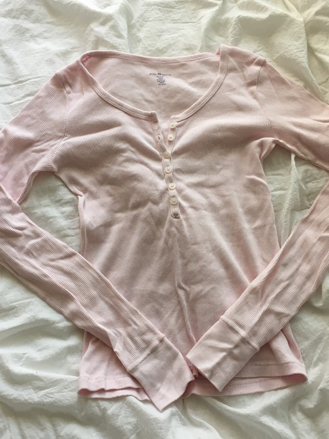 브랜디멜빌 젤리탑 핑크 니트 티셔츠 상품이미지2