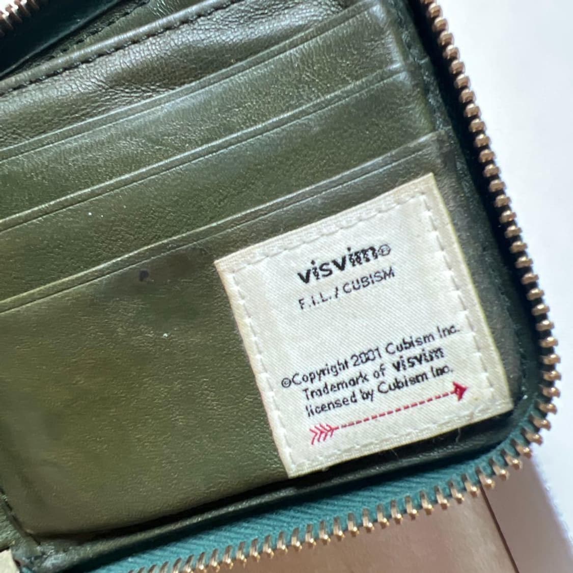 비즈빔 visvim bi-fold 가죽 지갑 상품이미지4