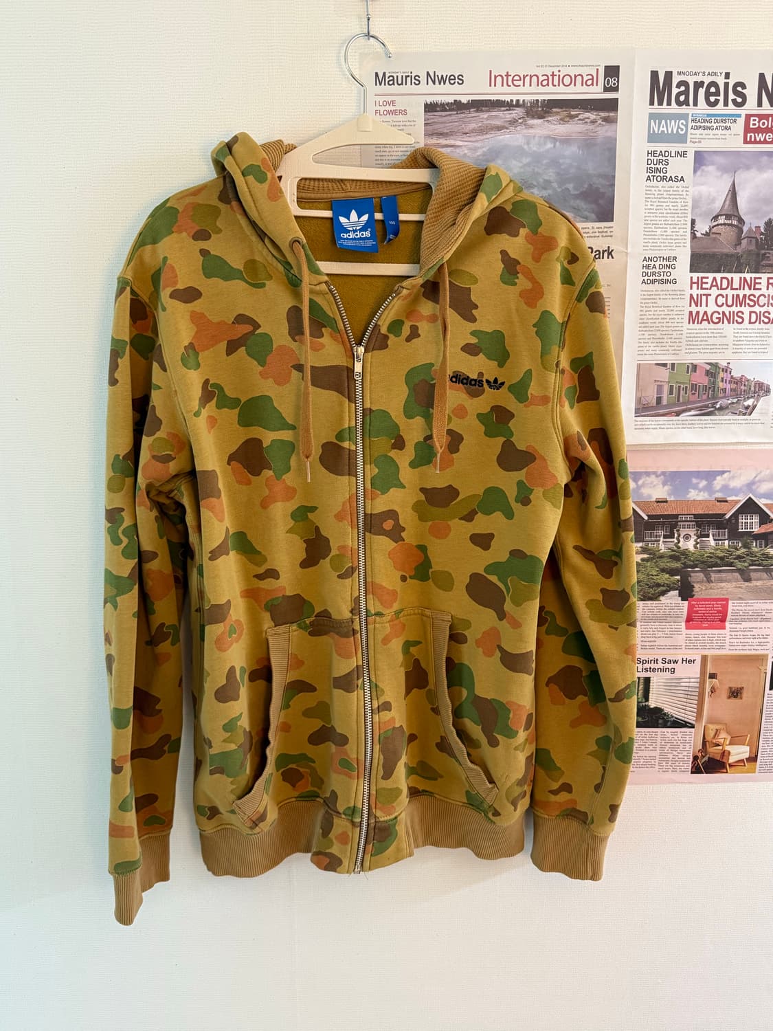 아디다스 후드집업 카모  상품이미지1