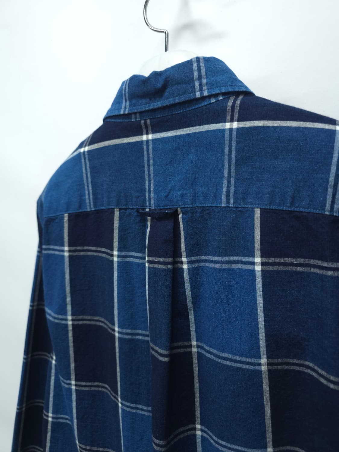 리바이스 남성 블루 체크 워크 셔츠 (95) 상품이미지8