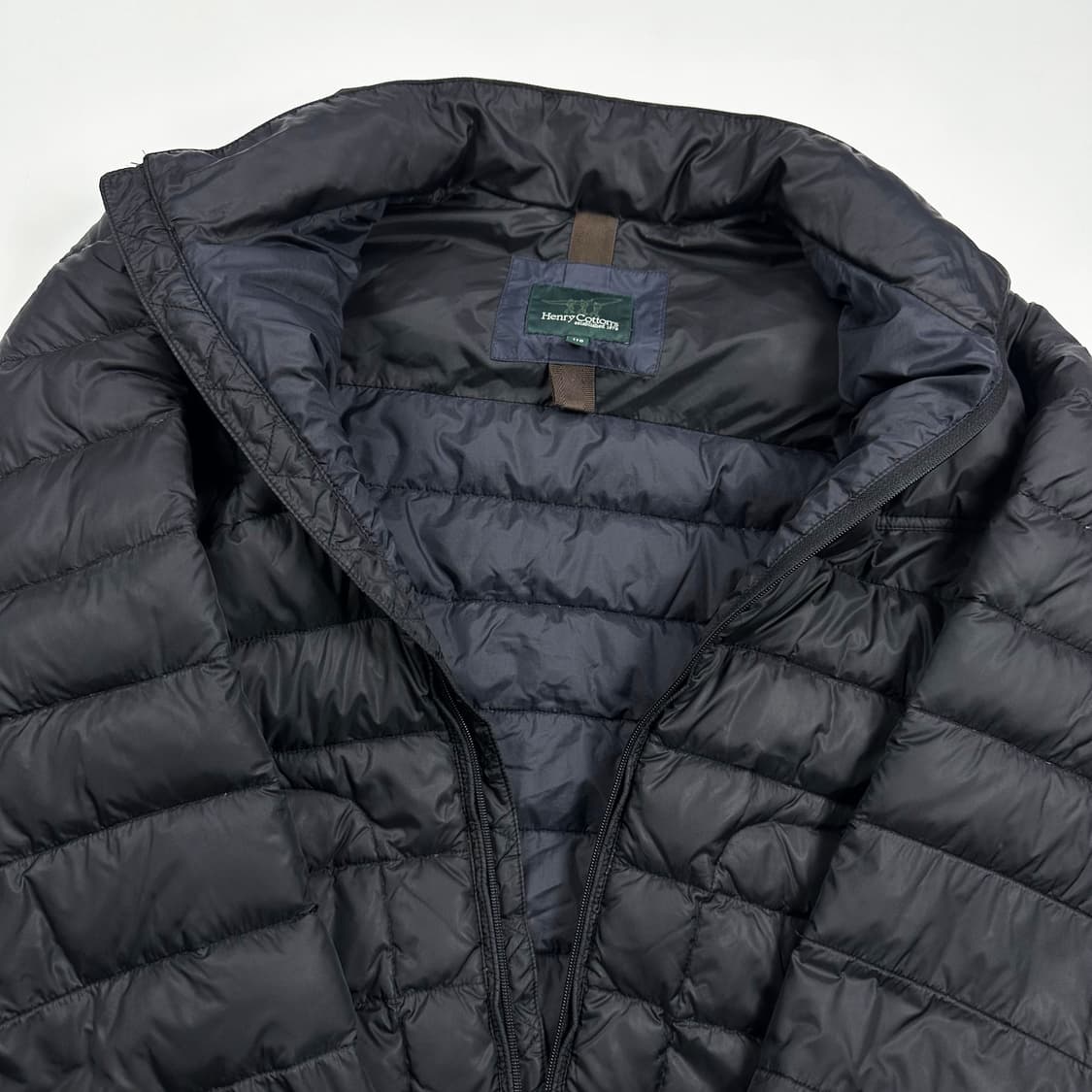 헨리코튼 클래식 블랙 경량패딩 점퍼 (XXL) 상품이미지4
