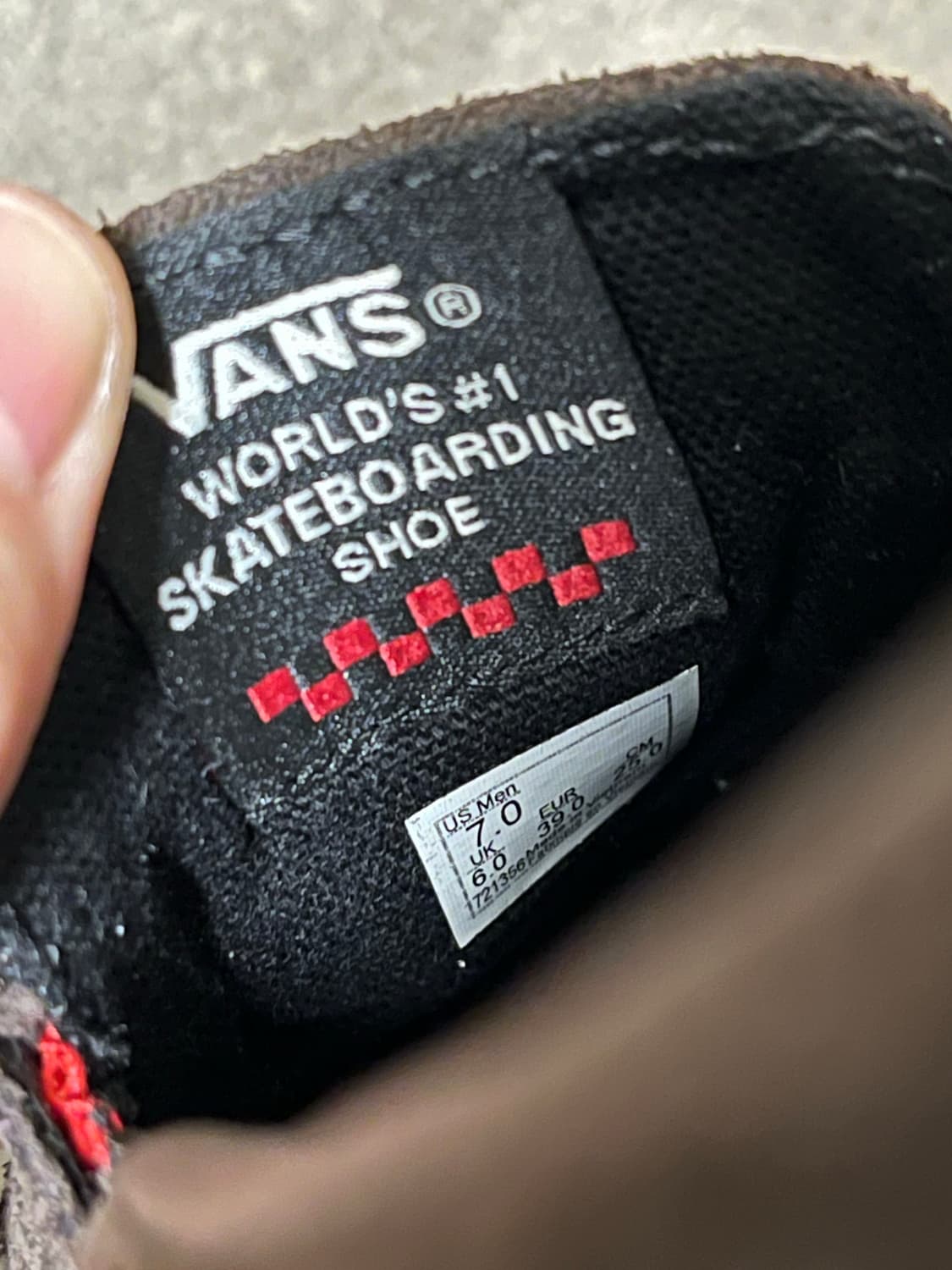 반스 스케이트 로퍼 스웨이드 브라운 250 상품이미지10