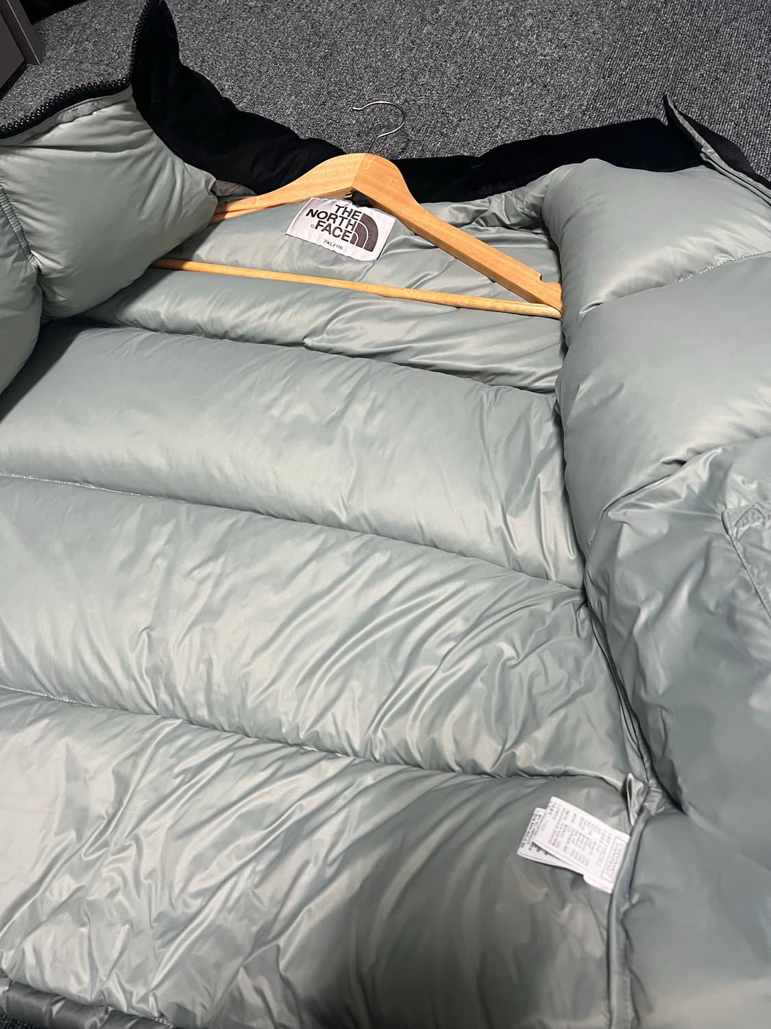 [XXL] 노스페이스 화이트 라벨 노벨티 눕시 다운 자켓 아보카도 상품이미지6