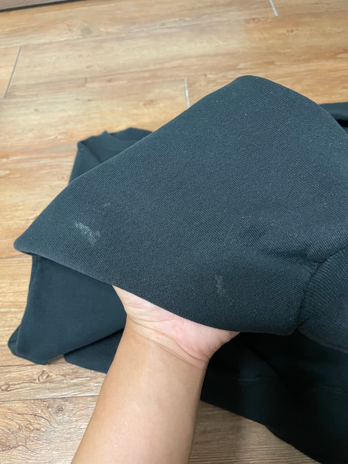 90s 러셀 스웻셔츠 블랙 XXL 멕시코제 상품이미지3