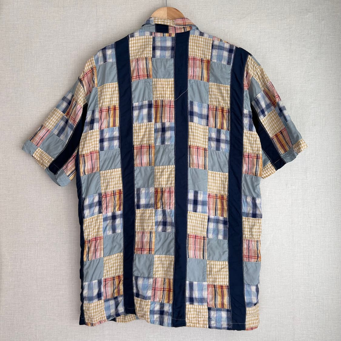 Vintage Patch work shirts 상품이미지4