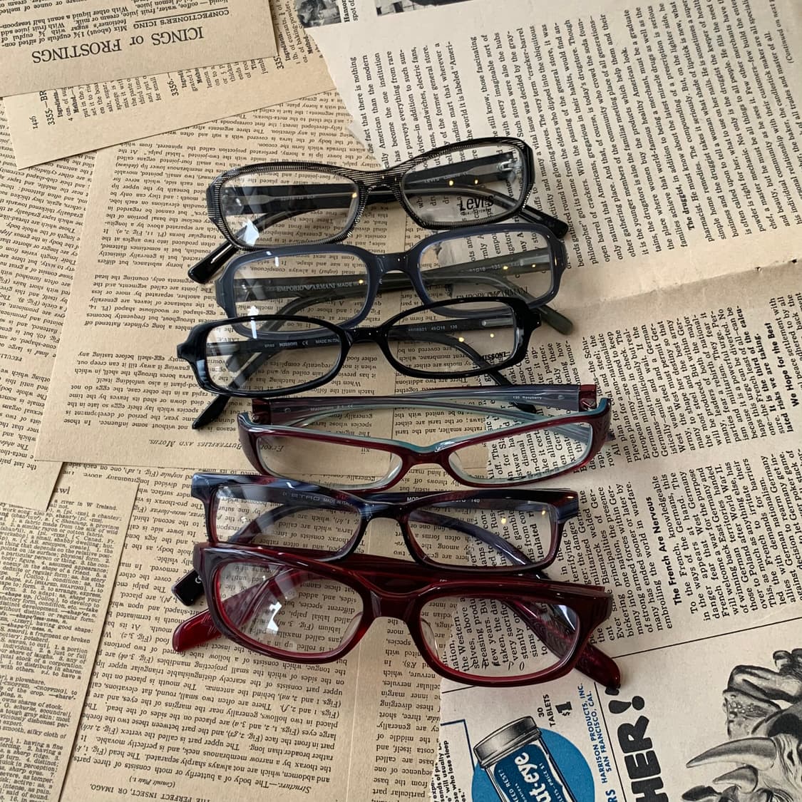 뿔테 안경테 상품이미지1