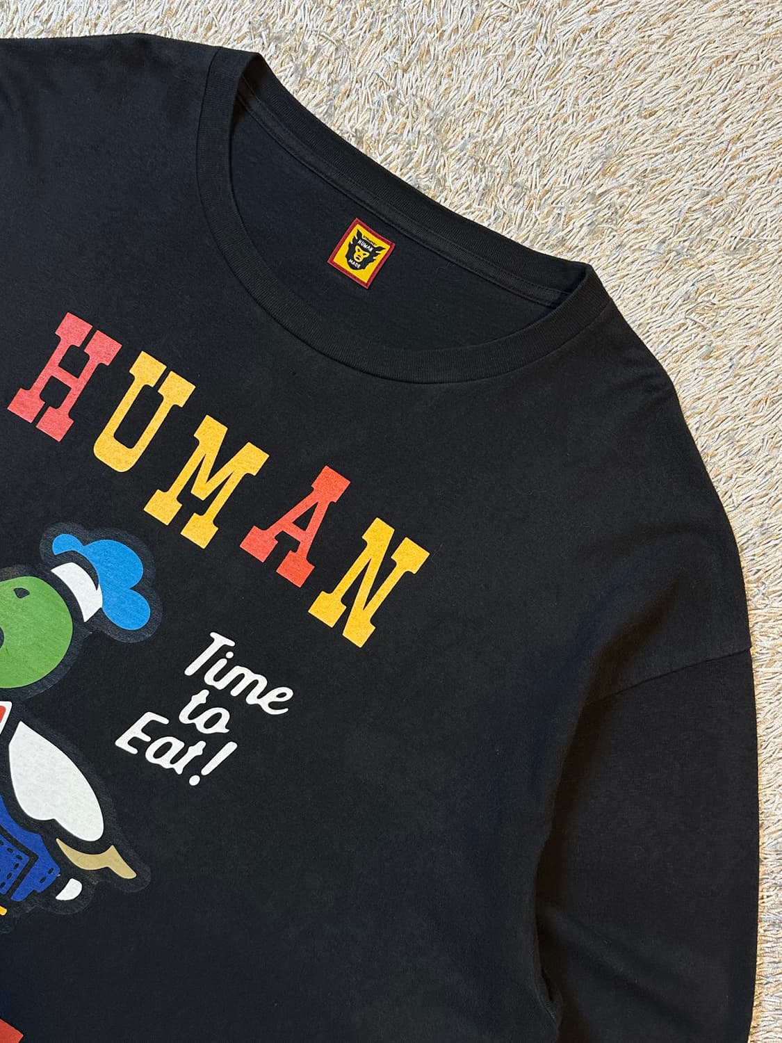 휴먼메이드 그래픽 롱슬리브 긴팔 블랙 상품이미지2