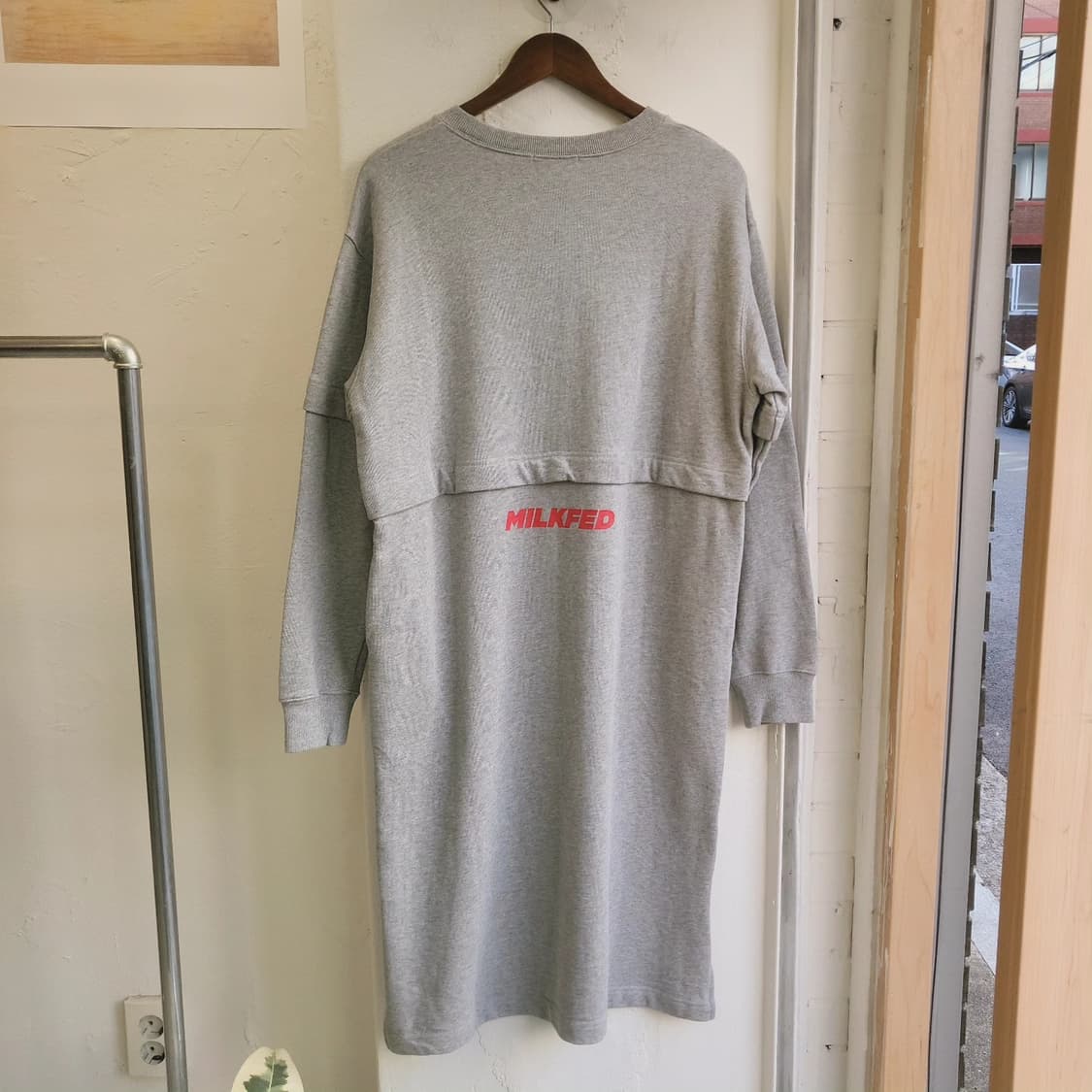 Milkfed 맨투맨 코튼원피스 상품이미지8