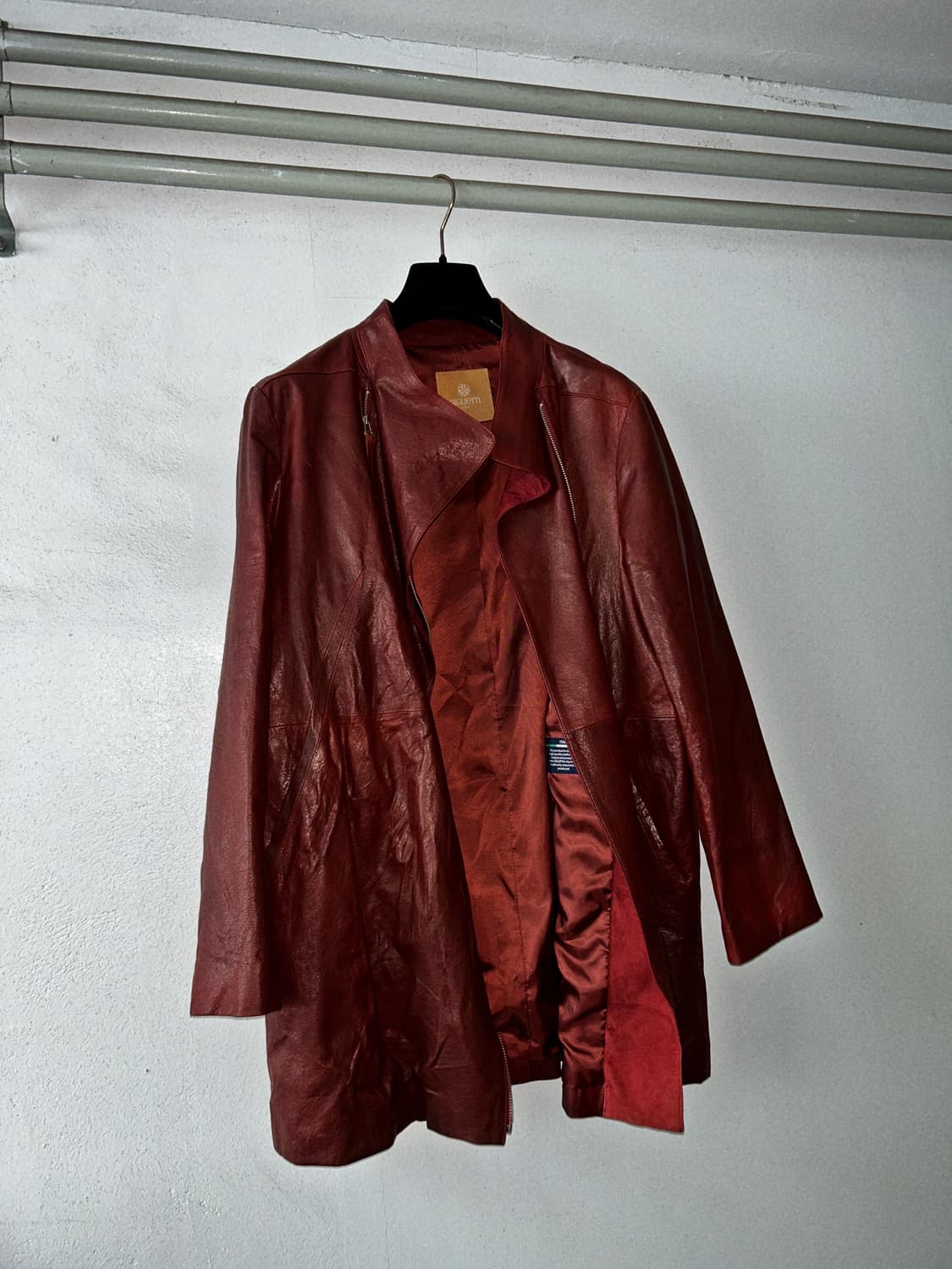 Italian Vintage Leather Jacket 상품이미지2