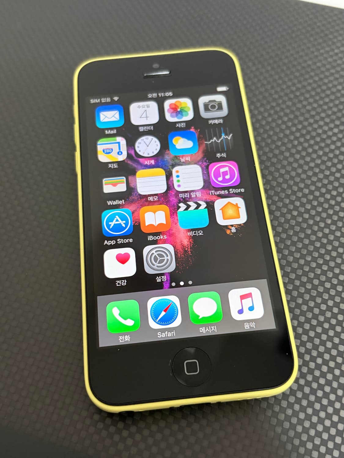 아이폰 5c 옐로우 16GB #8335 셔터음 없음 상품이미지1