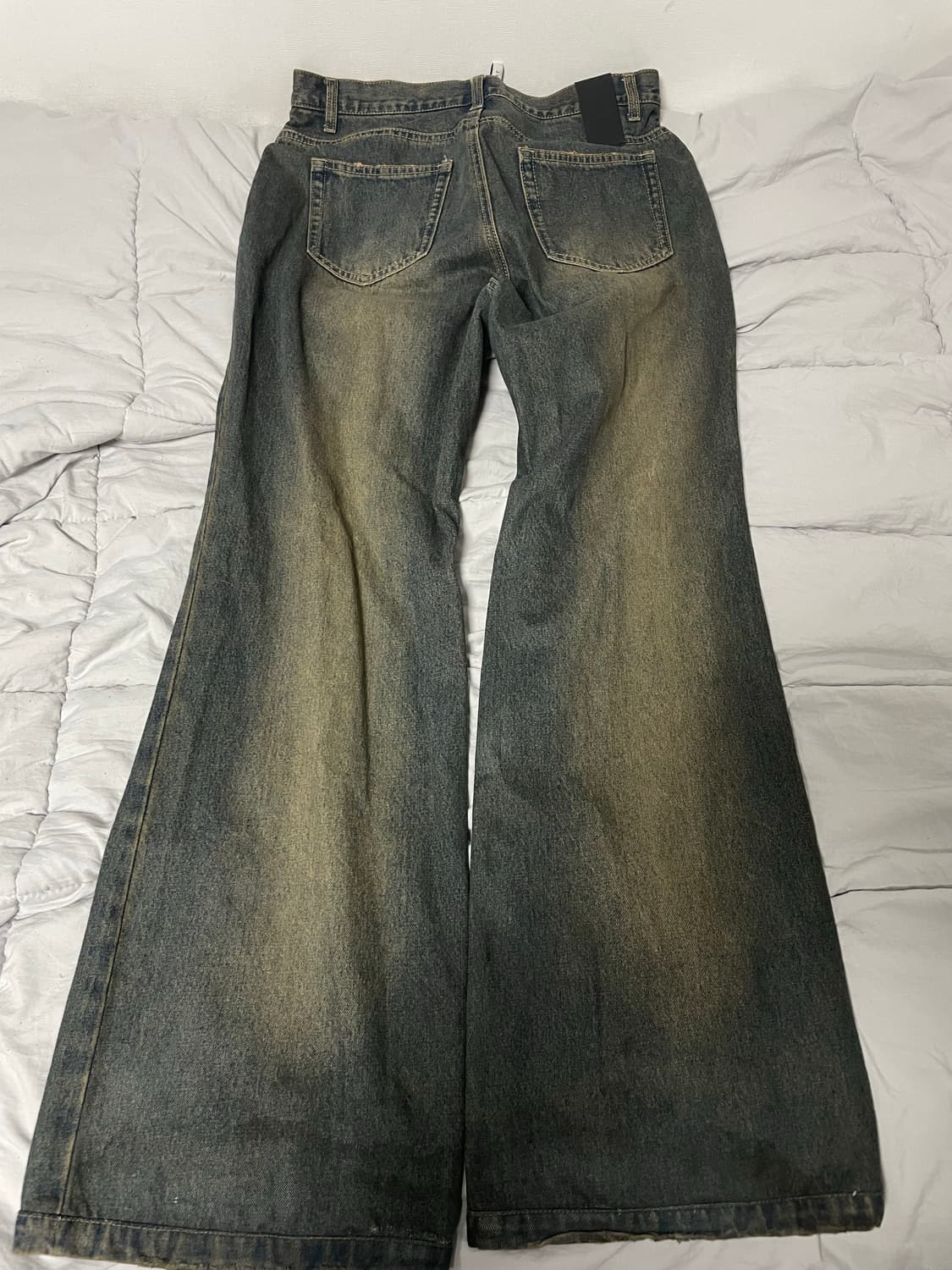 노이어 디스트로이드 플레어 데님 팬츠 50 상품이미지5