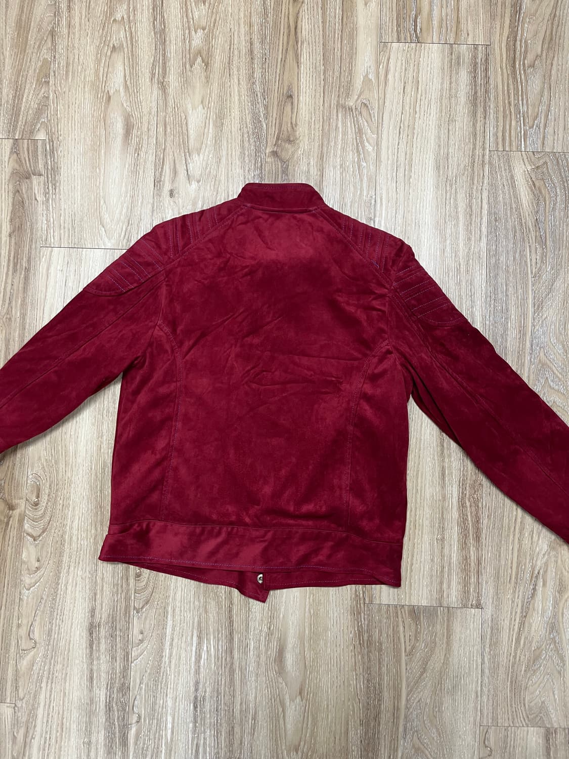 힙스터 스포이드 스웨이드 자켓 상품이미지4