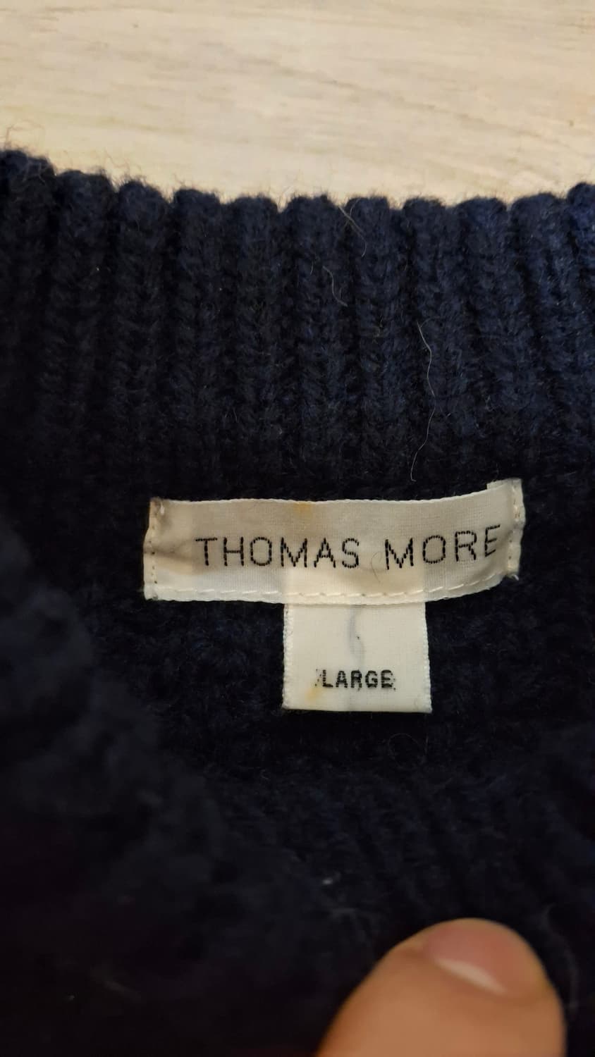 토마스모어 네이비 니트 95사이즈 상품이미지2