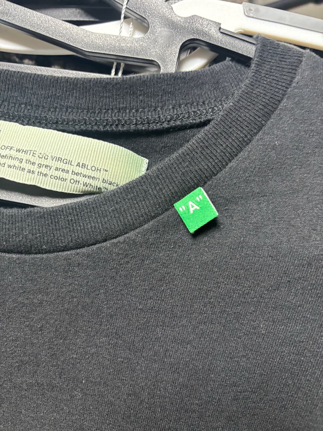 오프화이트 19ss 오버핏 반팔 티셔츠 상품이미지5