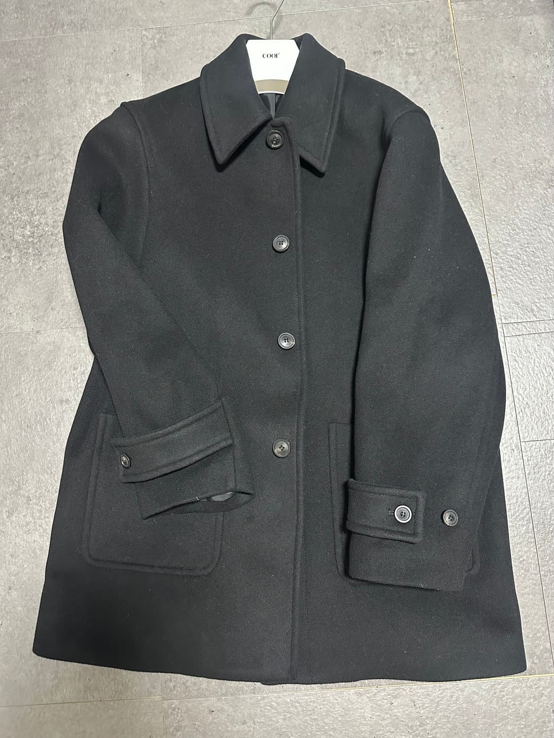 판매) 벨란디 캐시미어 블렌드 하프코트[s] 상품이미지2