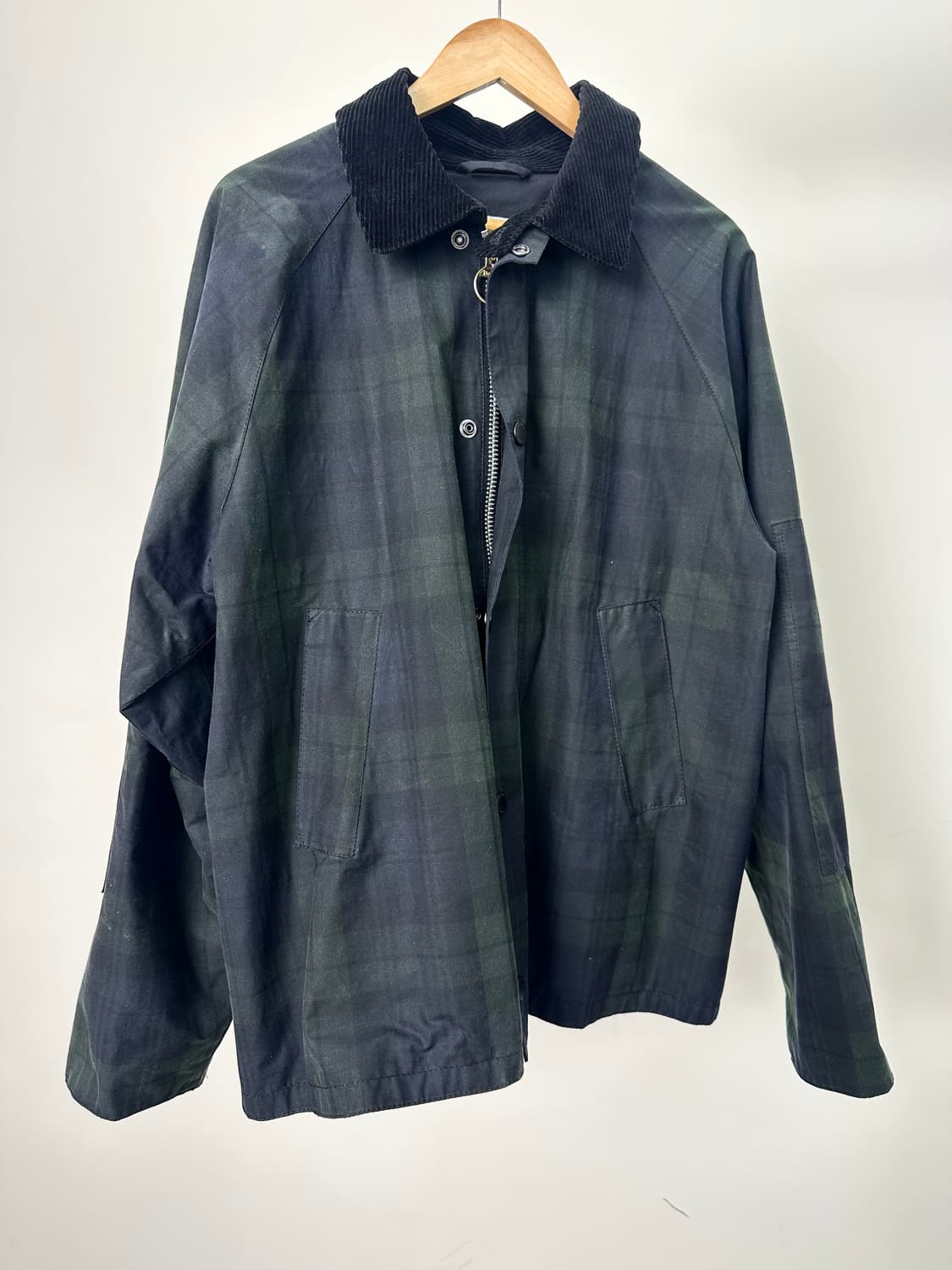 바버 체크 자켓 XL  상품이미지1