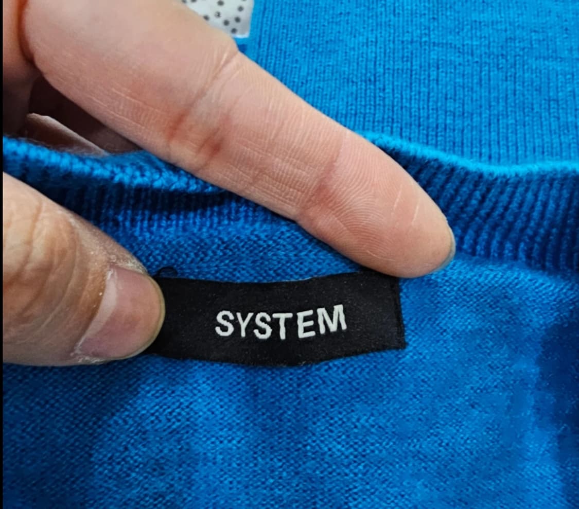 한섬 시스템 SYSTEM 니트 105 상품이미지6