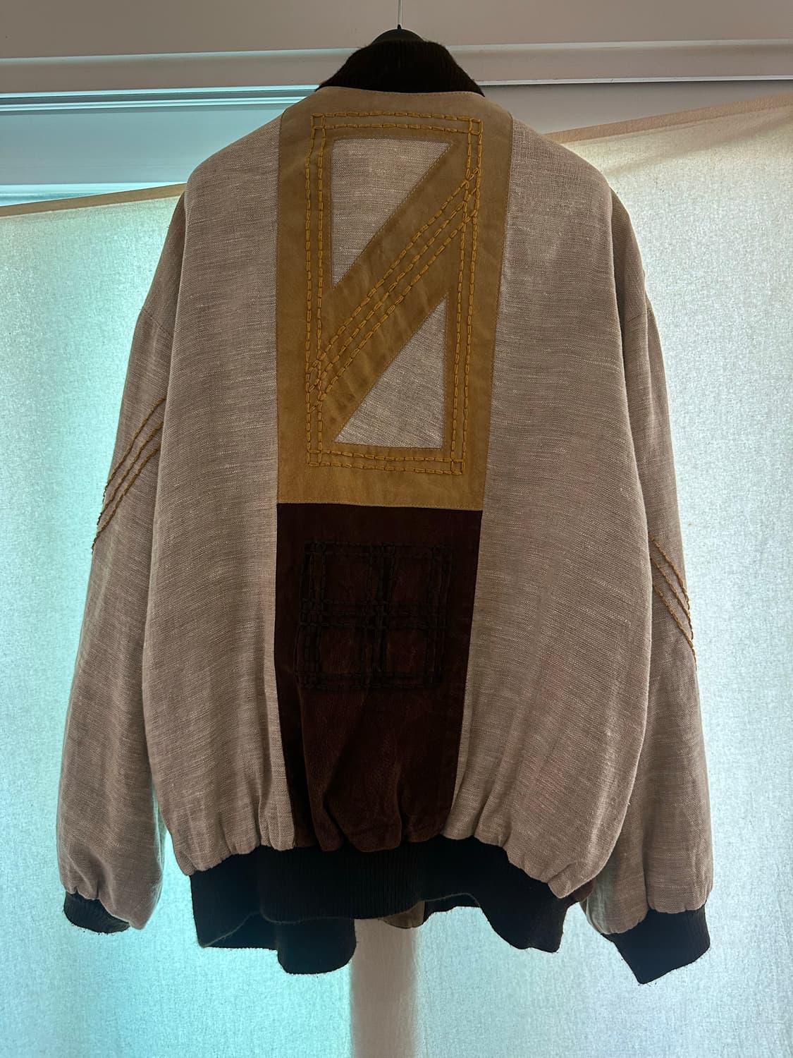 Blueblue Japan  패치워크 봄버 자켓 상품이미지2