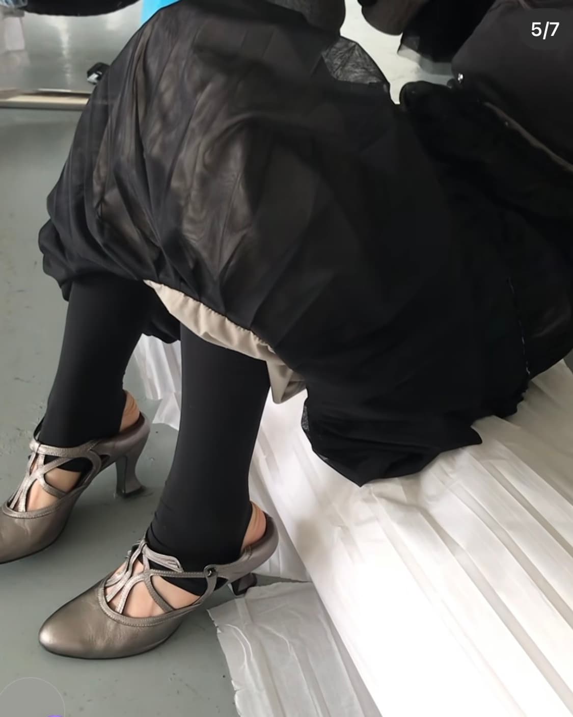 eonts 2025ss SHASHA dress black 상품이미지3