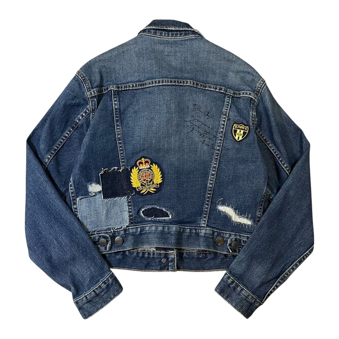 폴로 랄프로렌 우먼 패치 데님 자켓 상품이미지2