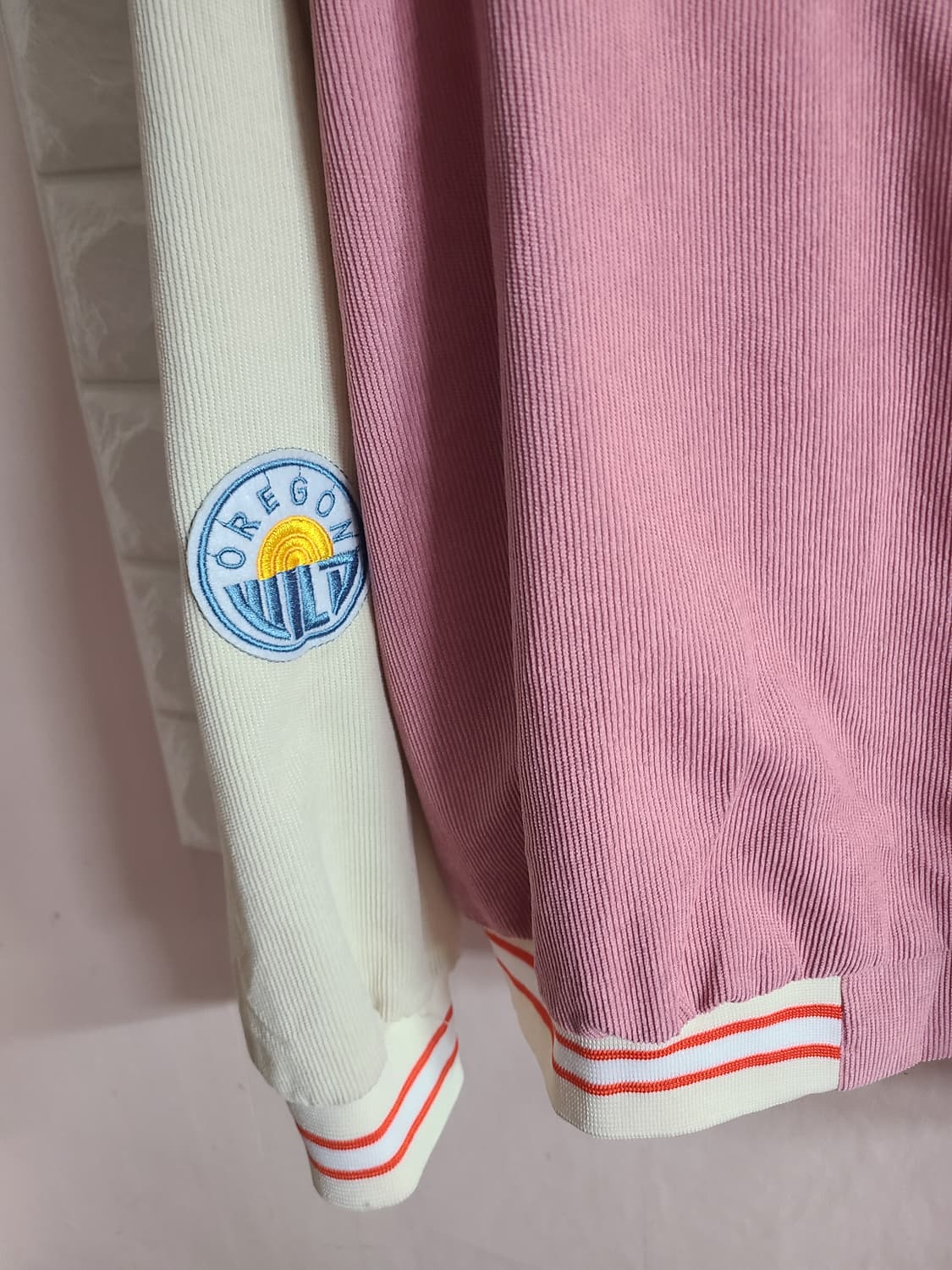 DEEP END 핑크 코듀로이 야구 점퍼 상품이미지5